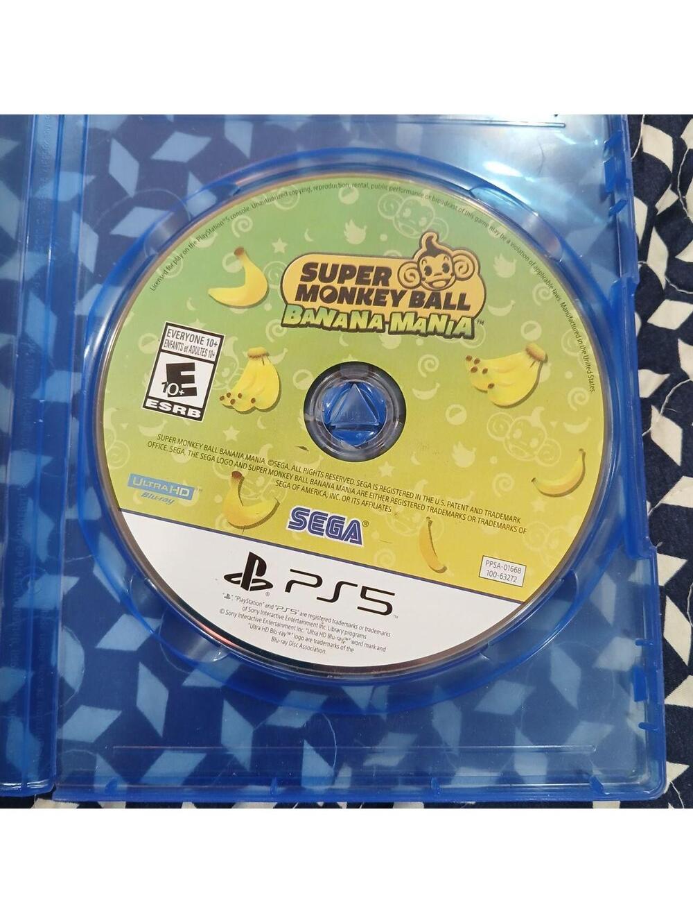 Super Monkey Ball Banana Mania (Disc Only) Playstation 5 PS5